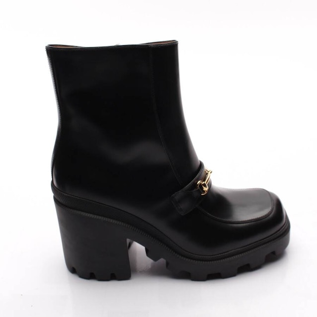 Image 1 of Horsebit Ankle Boots EUR 40.5 Black | Vite EnVogue