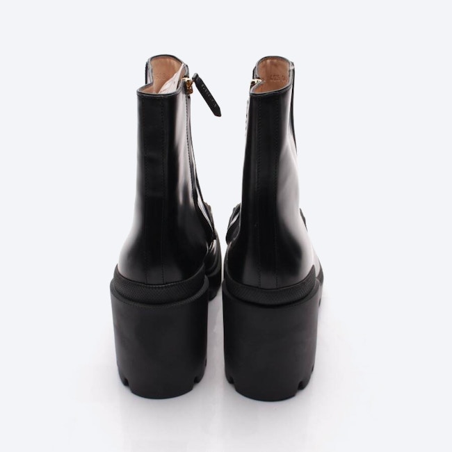 Image 3 of Horsebit Ankle Boots EUR 40.5 Black in color Black | Vite EnVogue