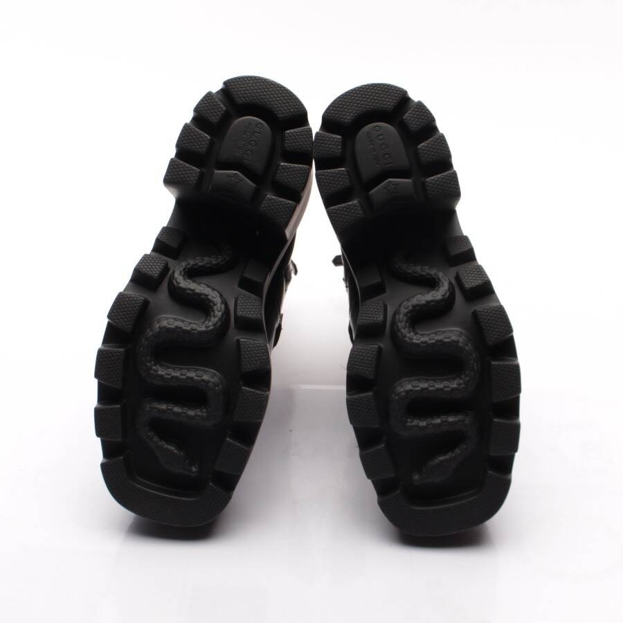 Image 4 of Horsebit Ankle Boots EUR 40.5 Black in color Black | Vite EnVogue