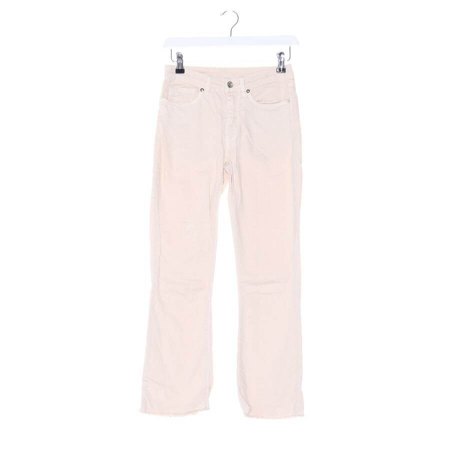 Image 1 of Jeans Straight Fit W24 Beige in color White | Vite EnVogue