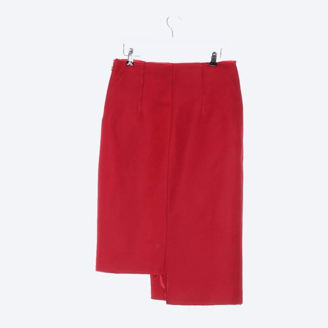 Image 2 of Skirt 38 Red in color Red | Vite EnVogue