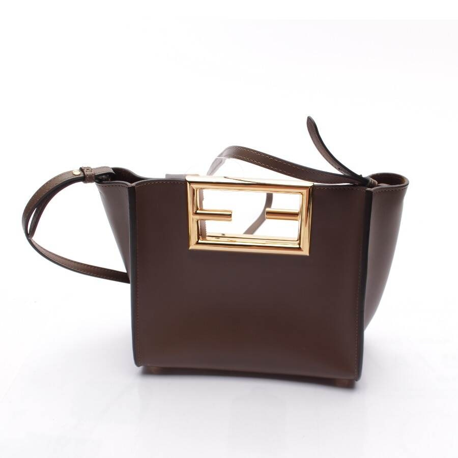 Image 2 of Borseluxe Handbag Brown in color Brown | Vite EnVogue