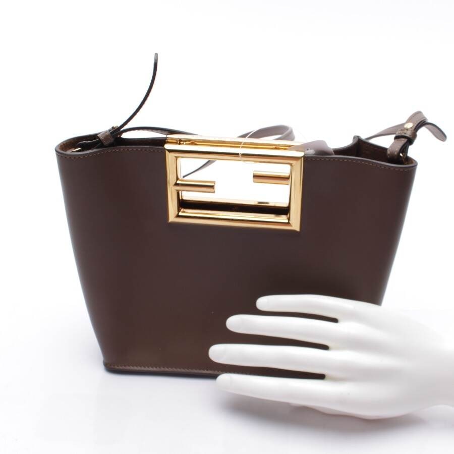 Image 4 of Borseluxe Handbag Brown in color Brown | Vite EnVogue