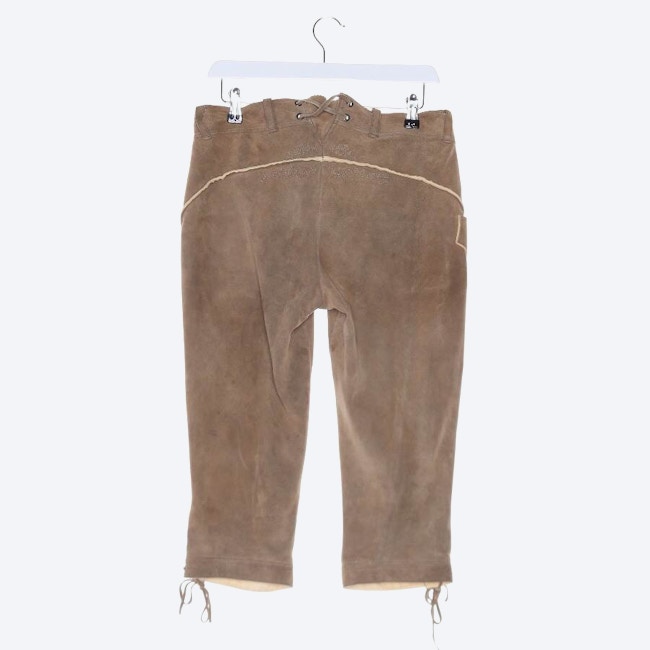 Image 2 of Leather Pants 34 Light Brown in color Brown | Vite EnVogue