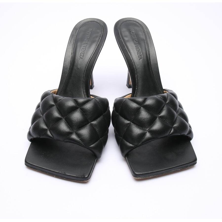 Image 2 of Lido Heeled Sandals EUR 39 Black in color Black | Vite EnVogue