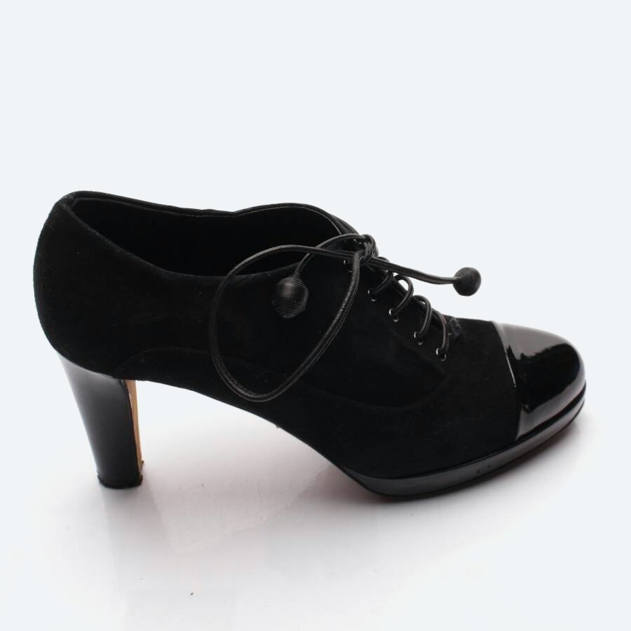 Image 1 of Ankle Pumps EUR 36 Black in color Black | Vite EnVogue