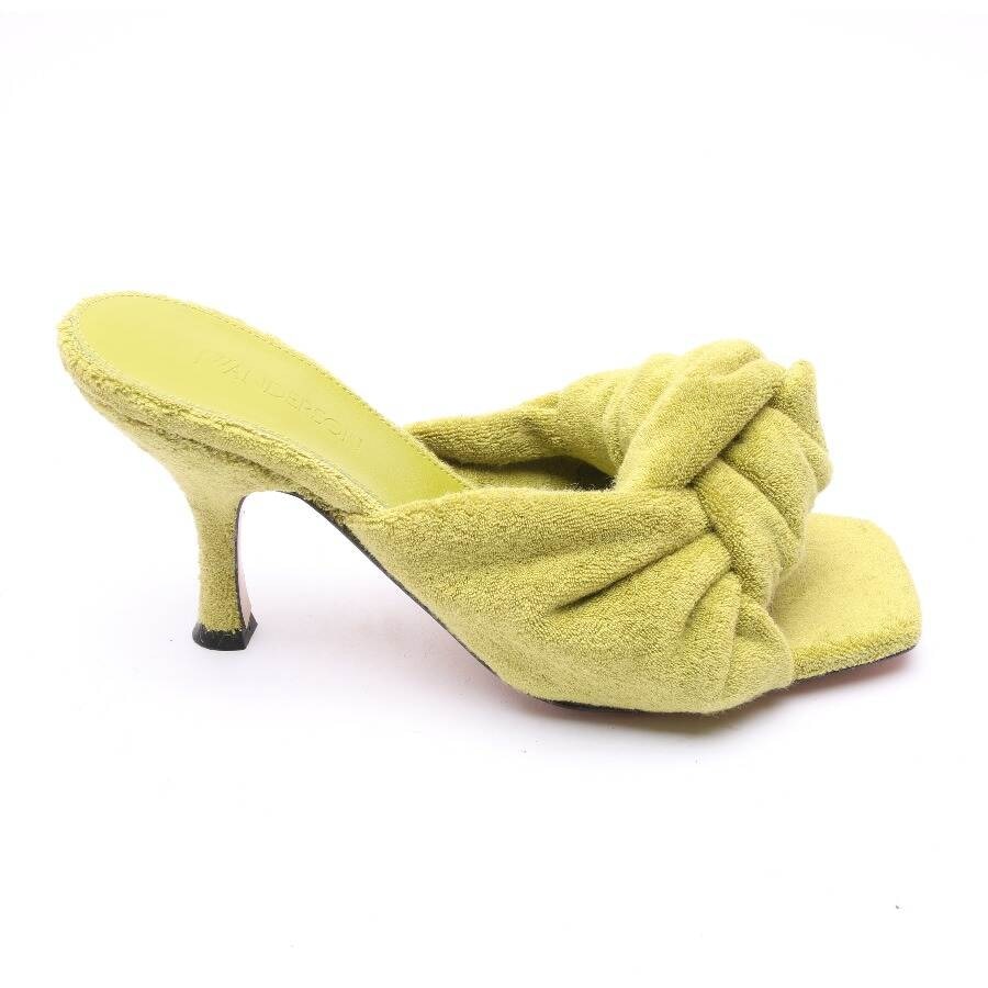 Image 1 of Heeled Sandals EUR 40 Green in color Green | Vite EnVogue