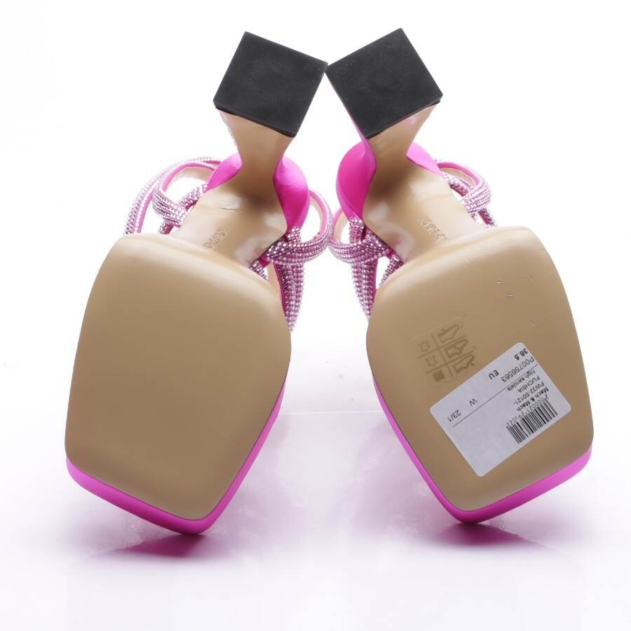 Image 4 of Heeled Sandals EUR 38.5 Neon Pink in color Neon | Vite EnVogue