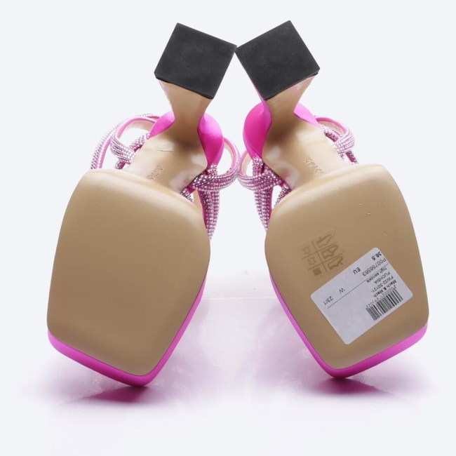 Image 4 of Heeled Sandals EUR 38.5 Neon Pink in color Neon | Vite EnVogue