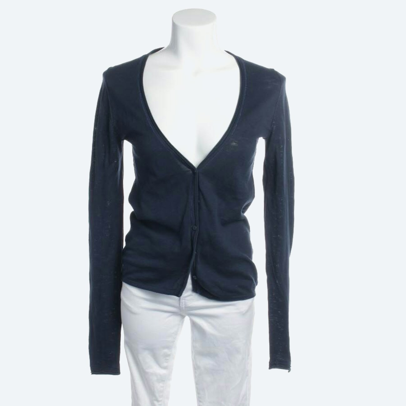 Image 1 of Cardigan XS Navy in color Blue | Vite EnVogue