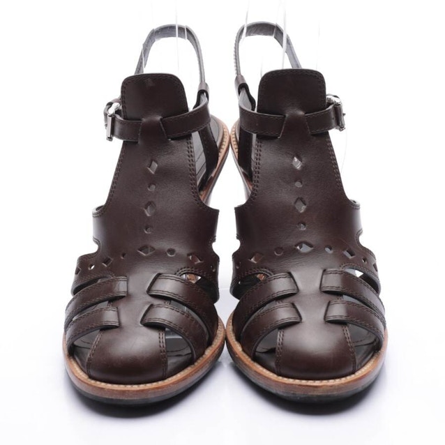Heeled Sandals EUR 39 Brown | Vite EnVogue
