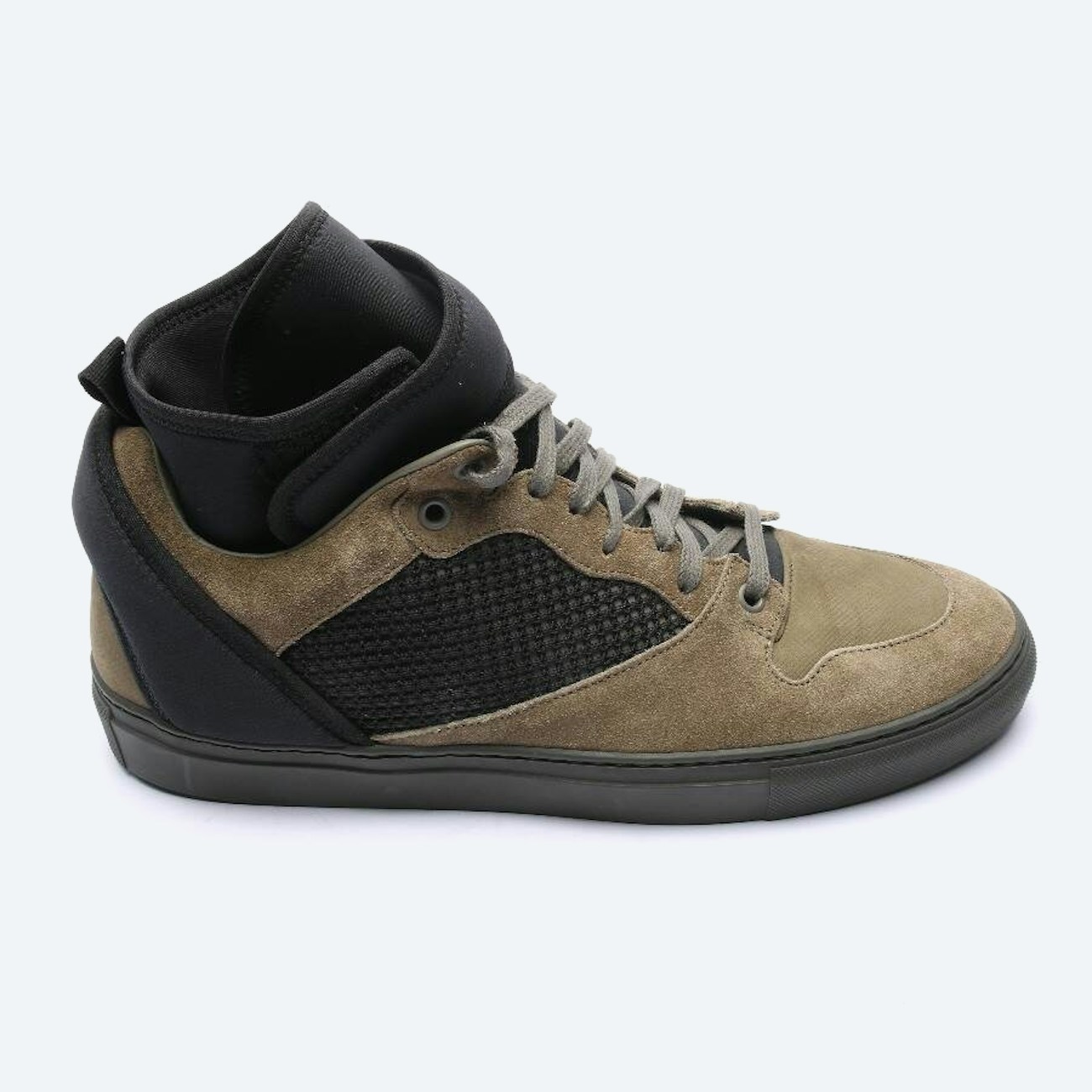 Image 1 of High-Top Sneakers EUR 42 Olive Green in color Green | Vite EnVogue