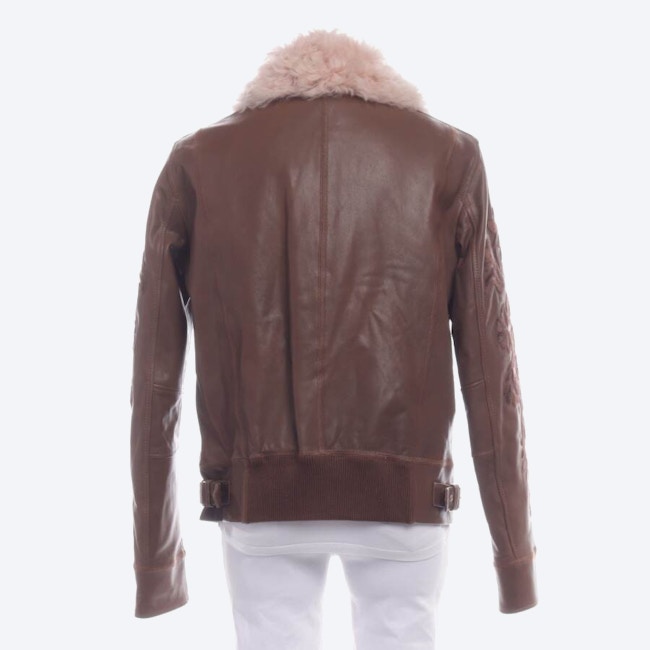 Image 2 of LeatherJacket 40 Brown in color Brown | Vite EnVogue