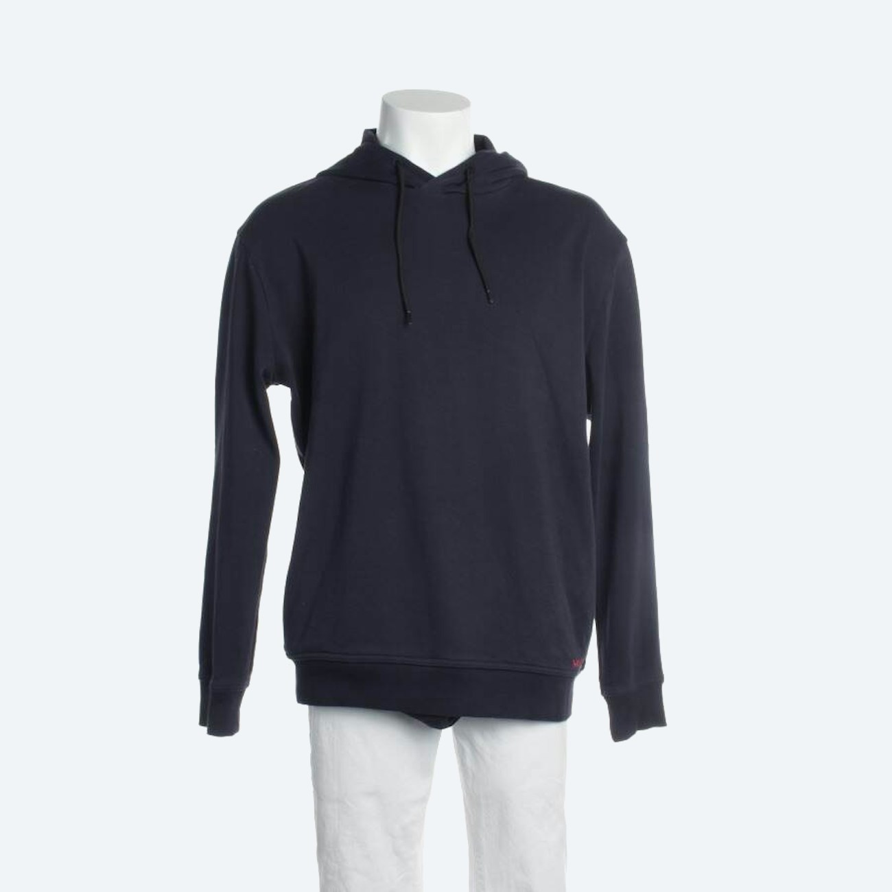Image 1 of Hooded Sweatshirt M Navy in color Blue | Vite EnVogue