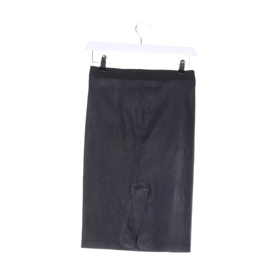 Image 2 of Leather Skirt 2XS Black in color Black | Vite EnVogue