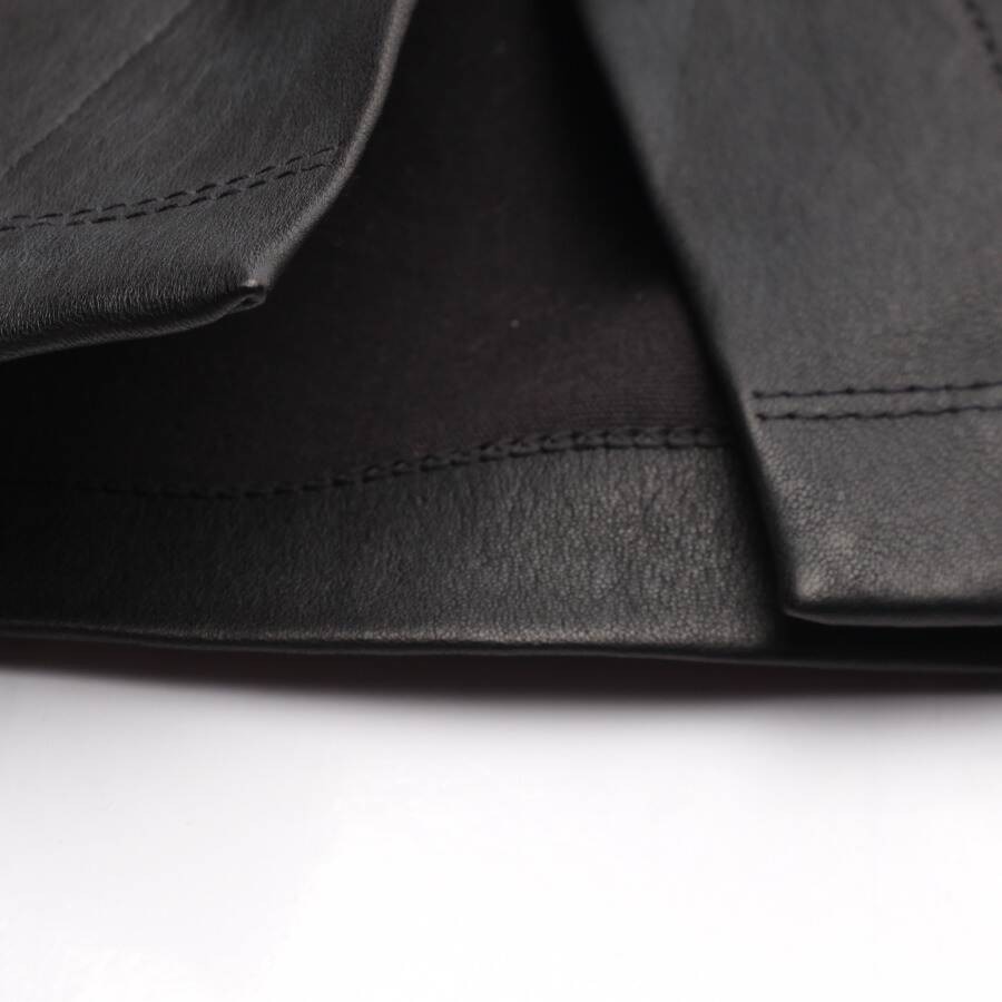 Image 3 of Leather Skirt 2XS Black in color Black | Vite EnVogue