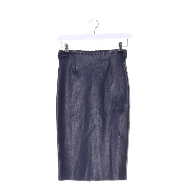 Image 1 of Leather Skirt 2XS Navy | Vite EnVogue