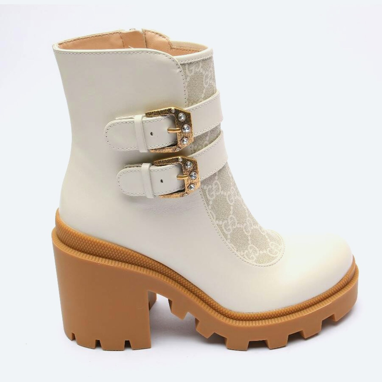 Image 1 of Ankle Boots EUR 37 Cream in color White | Vite EnVogue