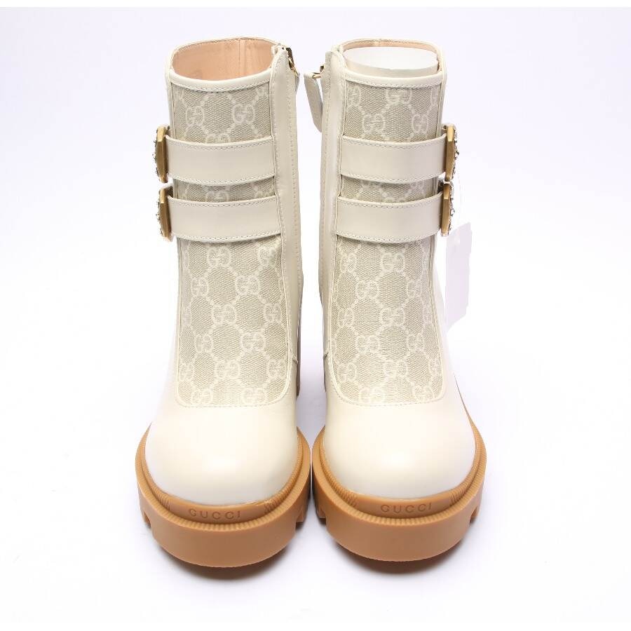 Image 2 of Ankle Boots EUR 37 Cream in color White | Vite EnVogue