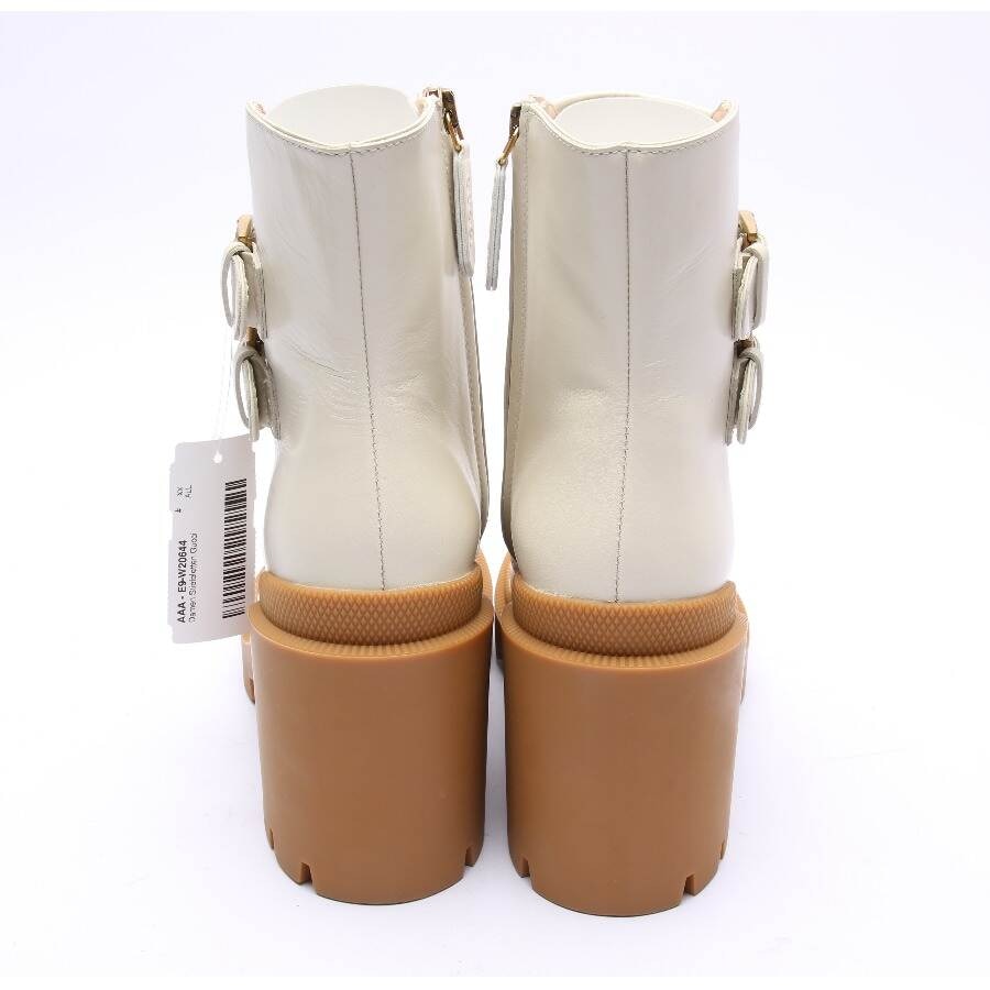 Image 3 of Ankle Boots EUR 36.5 Cream in color White | Vite EnVogue