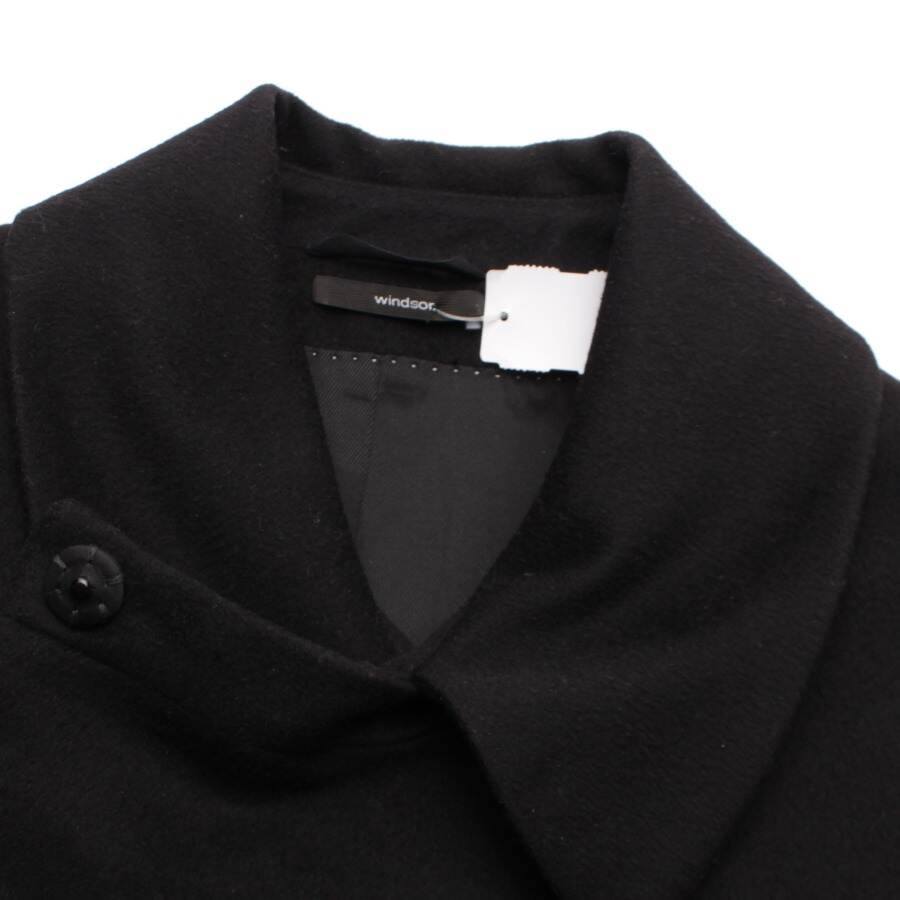 Image 3 of Wool Coat 36 Black in color Black | Vite EnVogue
