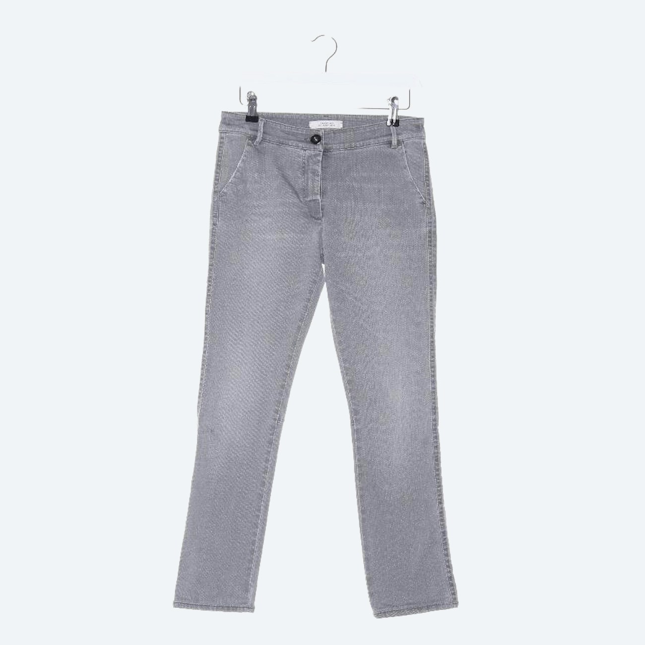 Image 1 of Jeans Skinny 36 Light Gray in color Gray | Vite EnVogue