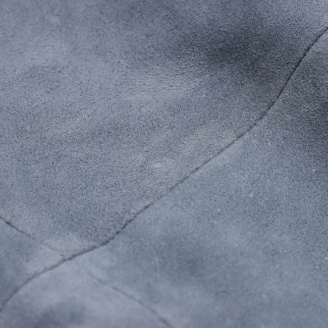 Image 3 of Leather Dress M Blue in color Blue | Vite EnVogue