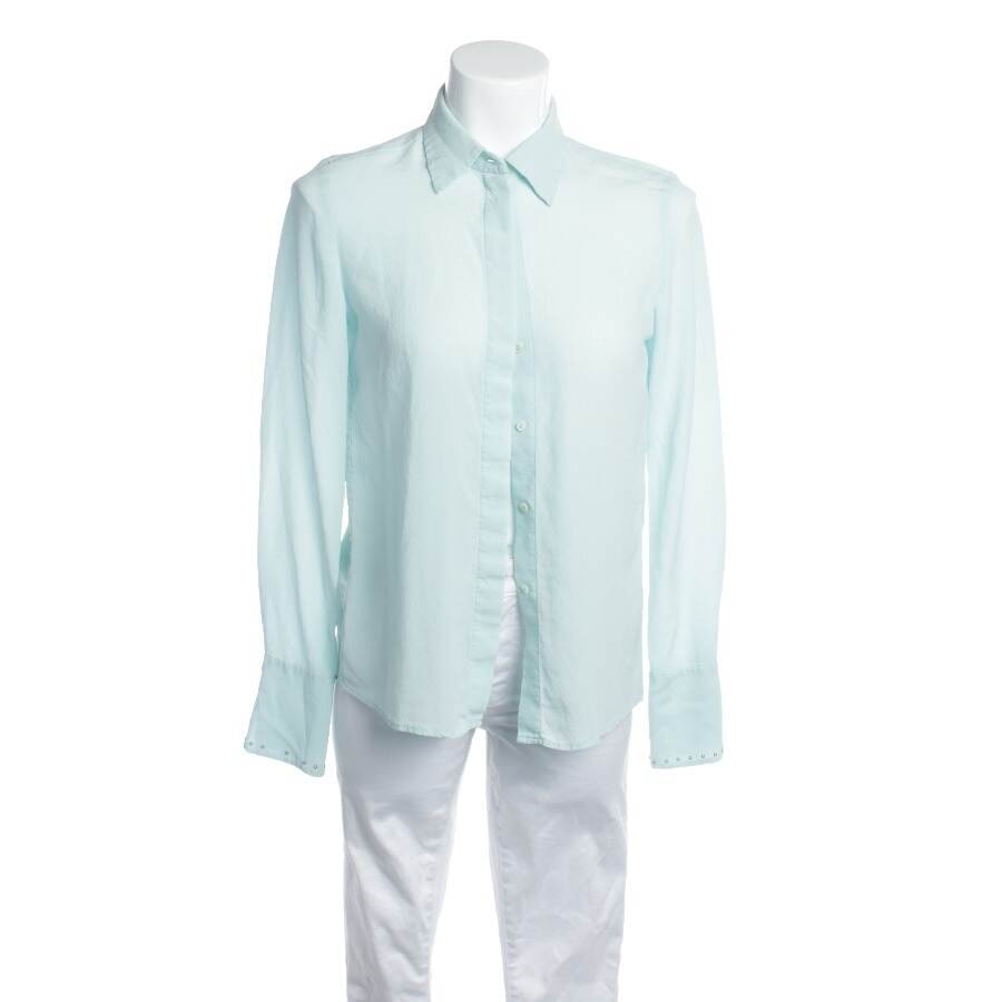 Image 1 of Silk Shirt 34 Turquoise in color Blue | Vite EnVogue