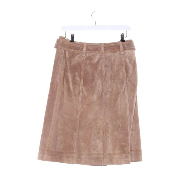 Leather Skirt 36 Light Brown | Vite EnVogue