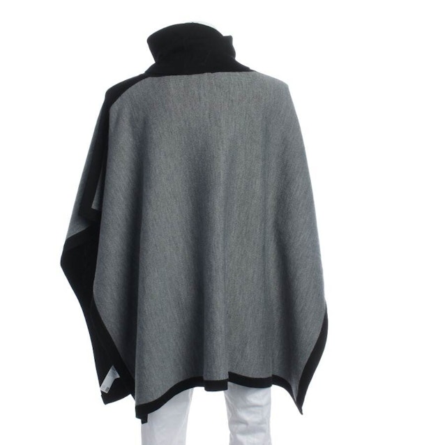 Wool Poncho One Size Gray | Vite EnVogue