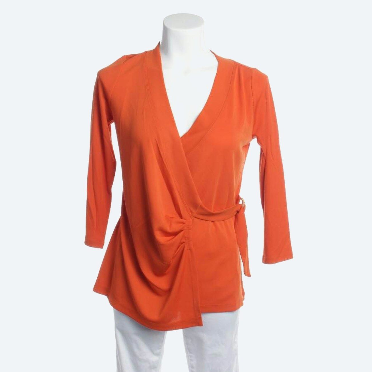 Image 1 of Shirt Blouse M Orange in color Orange | Vite EnVogue