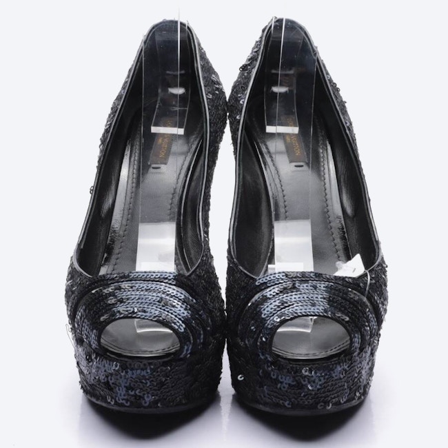Image 2 of Peep Toes EUR 41 Black in color Black | Vite EnVogue