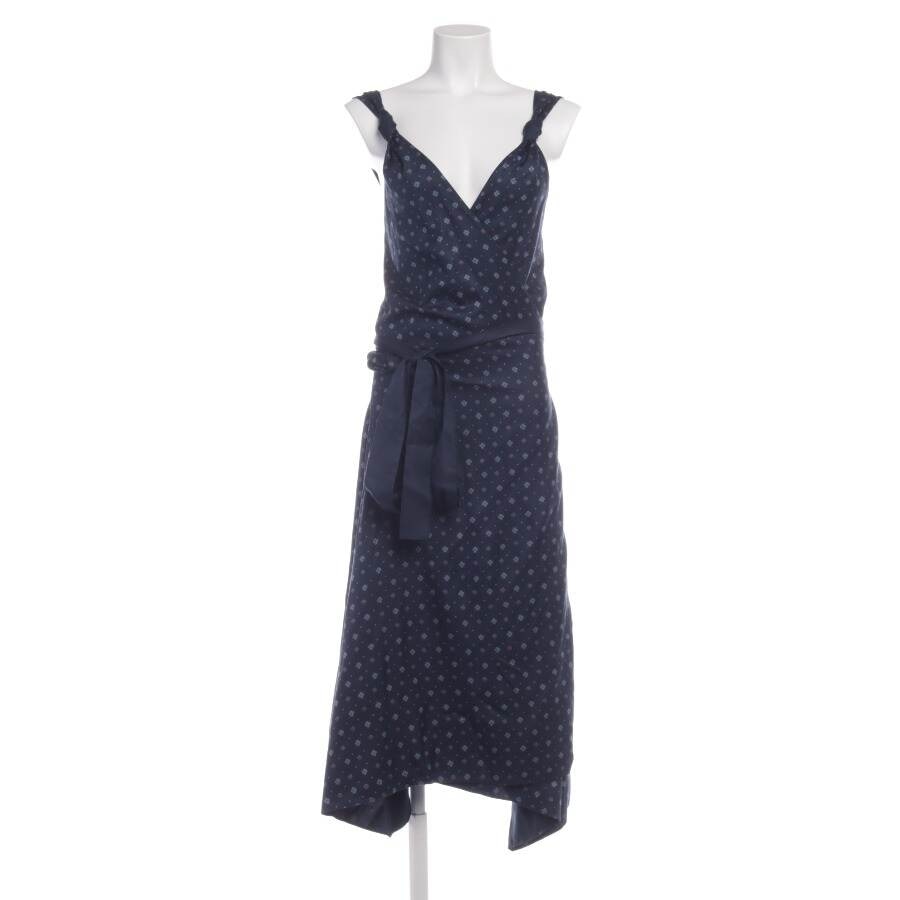 Image 1 of Silk Dress XS Navy in color Blue | Vite EnVogue