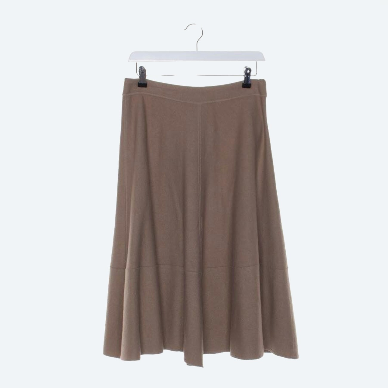 Image 1 of Wool Skirt 38 Brown in color Brown | Vite EnVogue