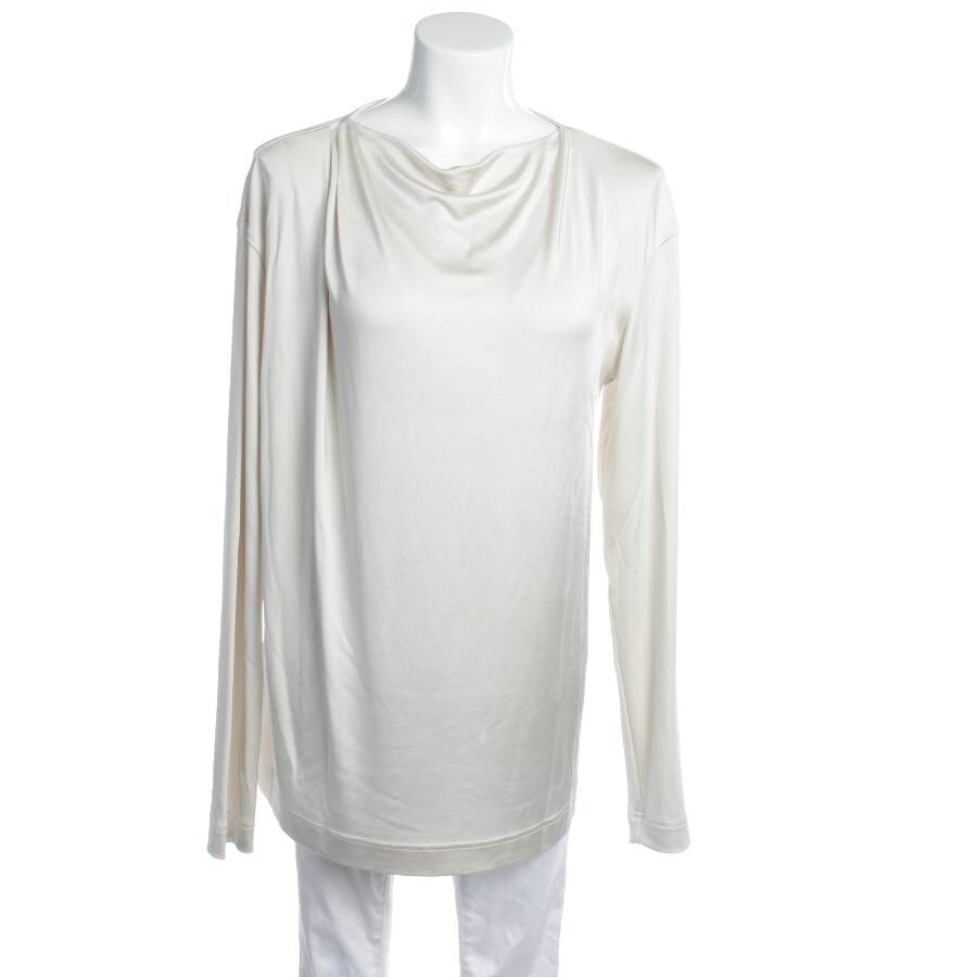Image 1 of Shirt Blouse L Beige in color White | Vite EnVogue