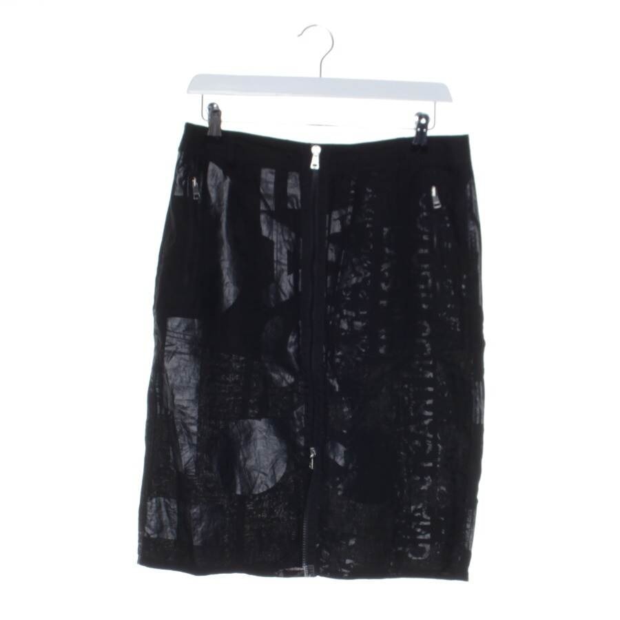 Image 1 of Linen Skirt 38 Black in color Black | Vite EnVogue