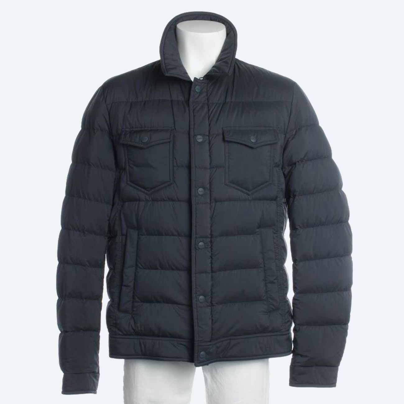 Image 1 of Quilted Jacket 56 Navy in color Blue | Vite EnVogue