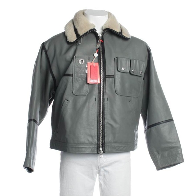 Image 1 of Leather Jacket XS Gray | Vite EnVogue