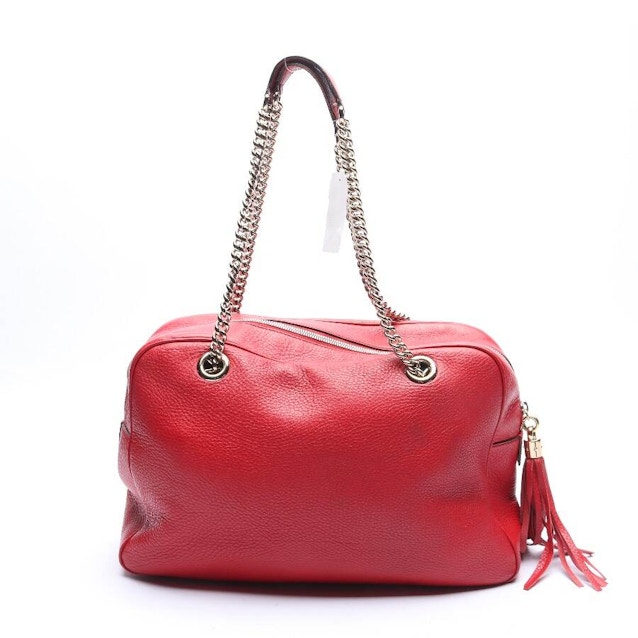 Soho Tote Shoulder Bag Red | Vite EnVogue