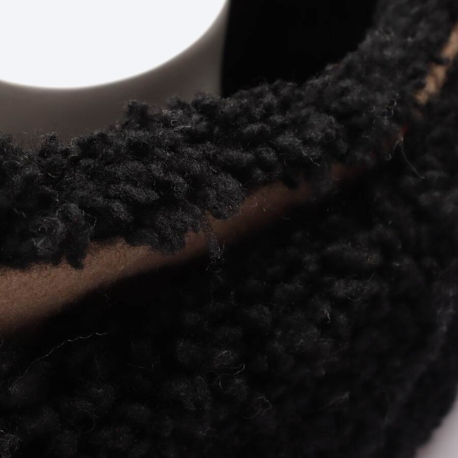 Image 2 of Wool  Tube Scarf Black in color Black | Vite EnVogue