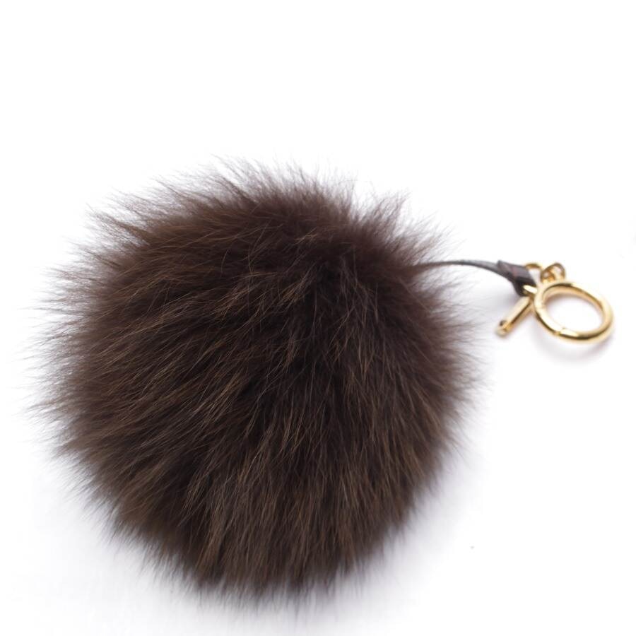 Image 1 of Keychain Brown in color Brown | Vite EnVogue