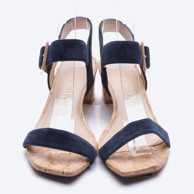 Image 2 of Heeled Sandals EUR 35 Navy in color Blue | Vite EnVogue