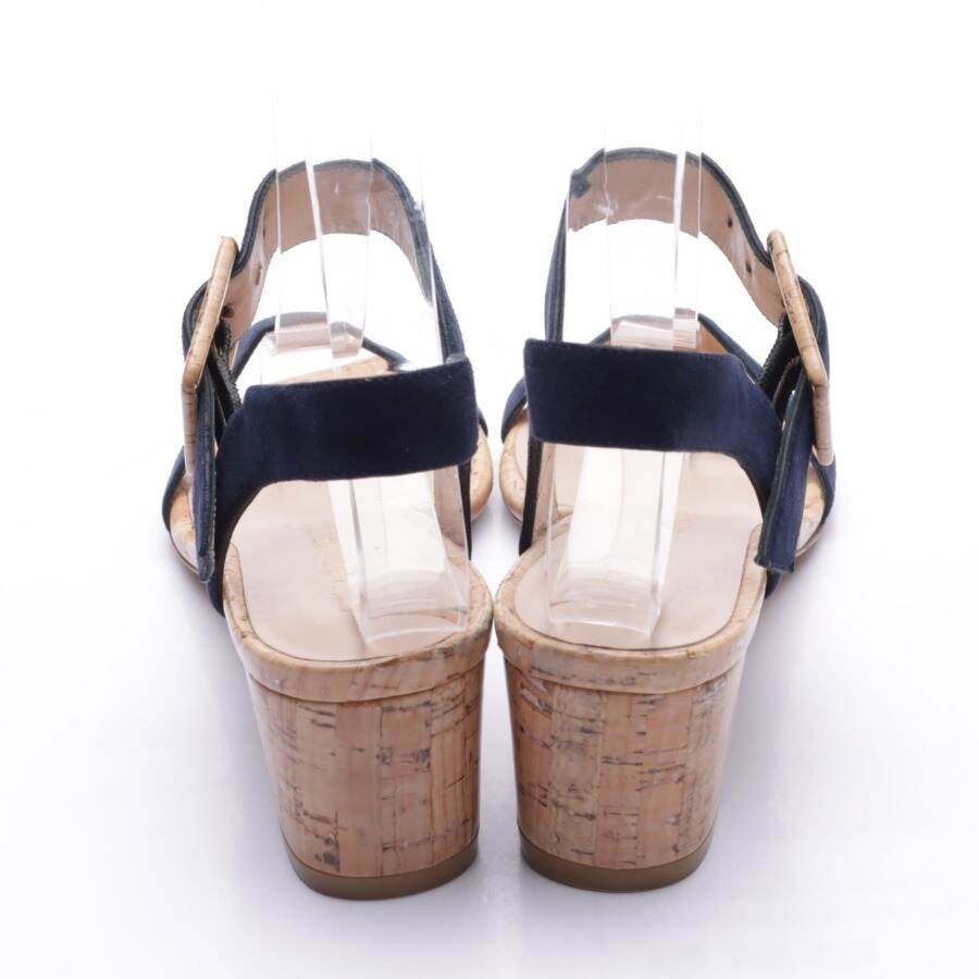 Image 3 of Heeled Sandals EUR 35 Navy in color Blue | Vite EnVogue