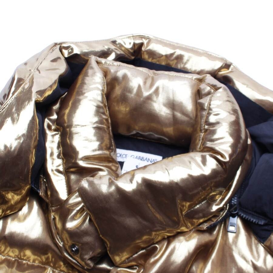 Image 3 of Winter Jacket S Gold in color Metallic | Vite EnVogue
