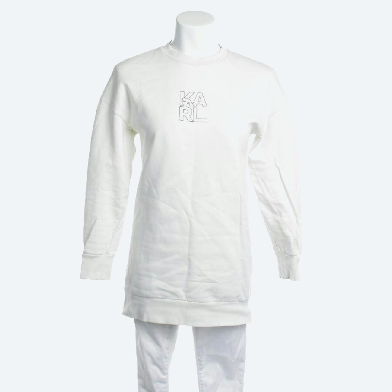 Bild 1 von Sweatshirt S Beige in Farbe Weiß | Vite EnVogue