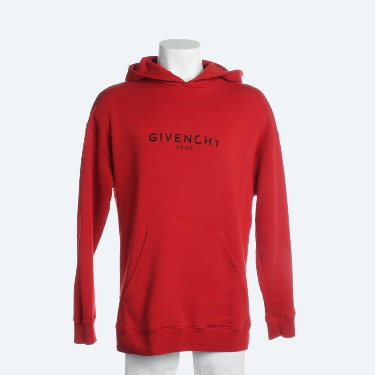 Image 1 of Hooded Sweatshirt M Red in color Red | Vite EnVogue