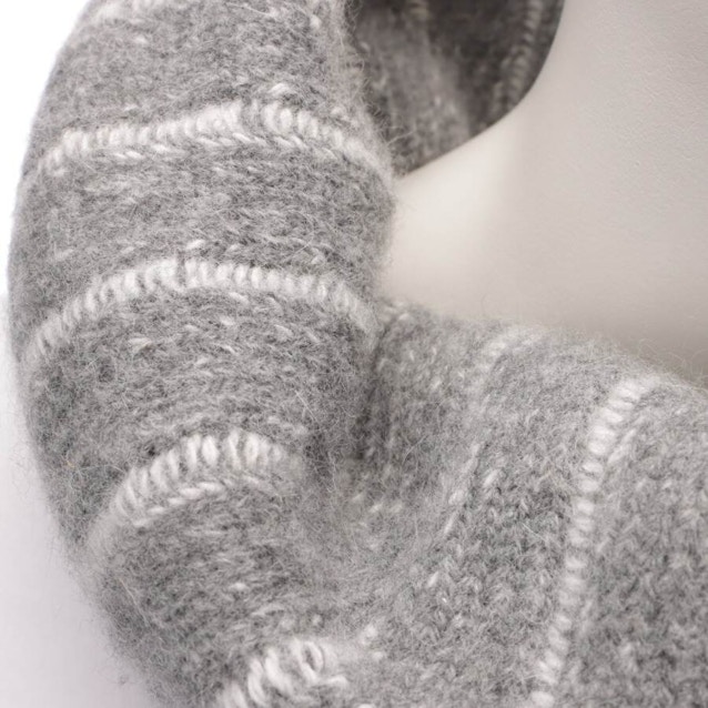 Wool  Tube Scarf Gray | Vite EnVogue