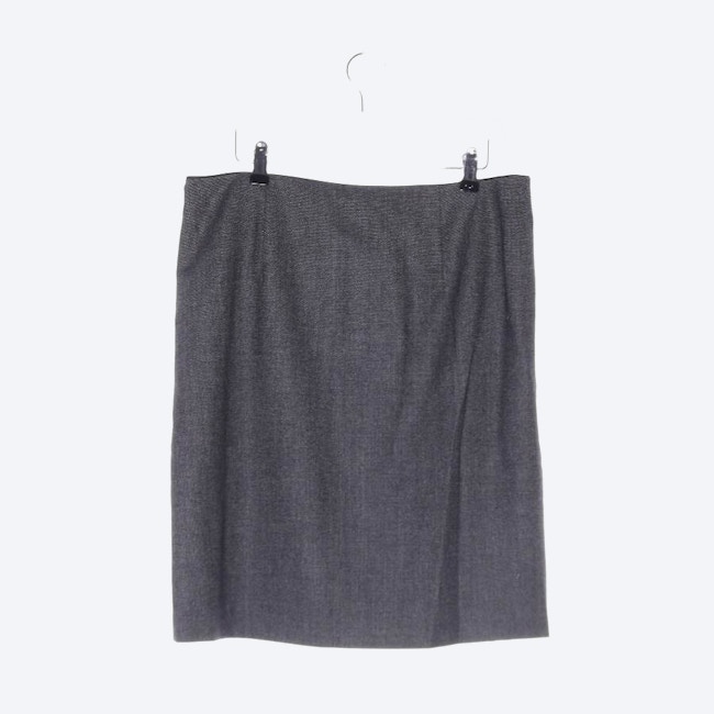 Image 2 of Wool Skirt 42 Dark Gray in color Gray | Vite EnVogue