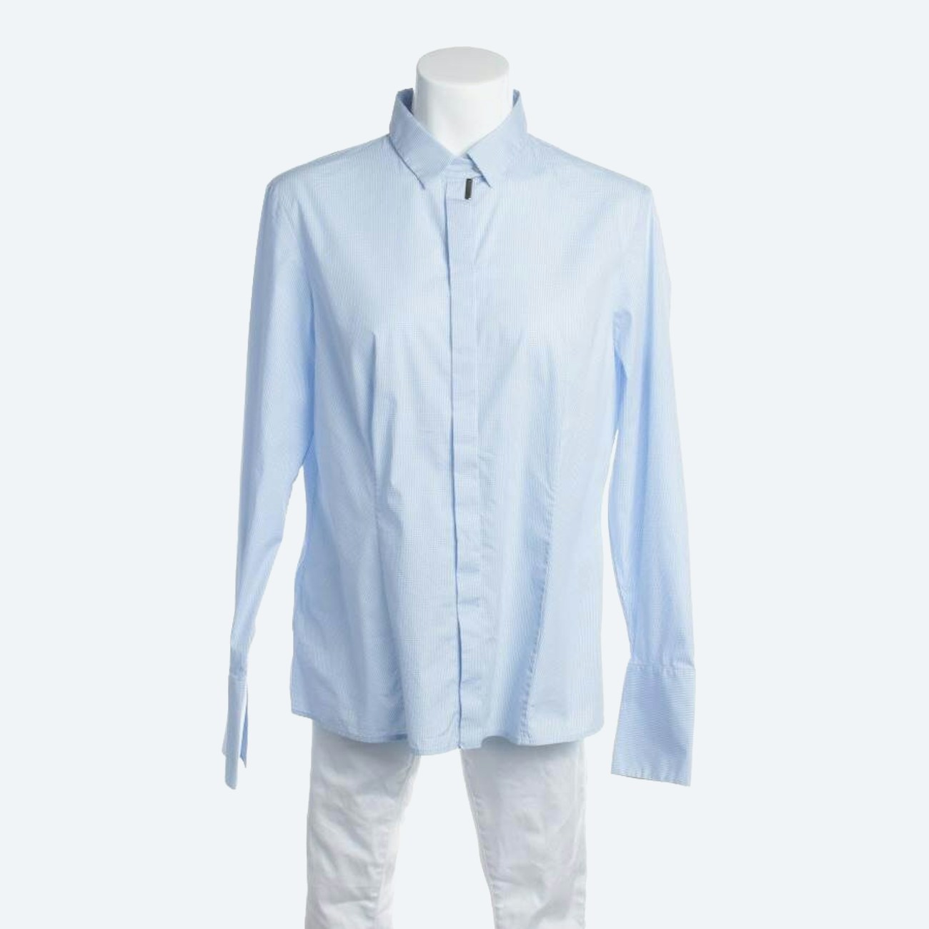Image 1 of Shirt 44 Blue in color Blue | Vite EnVogue