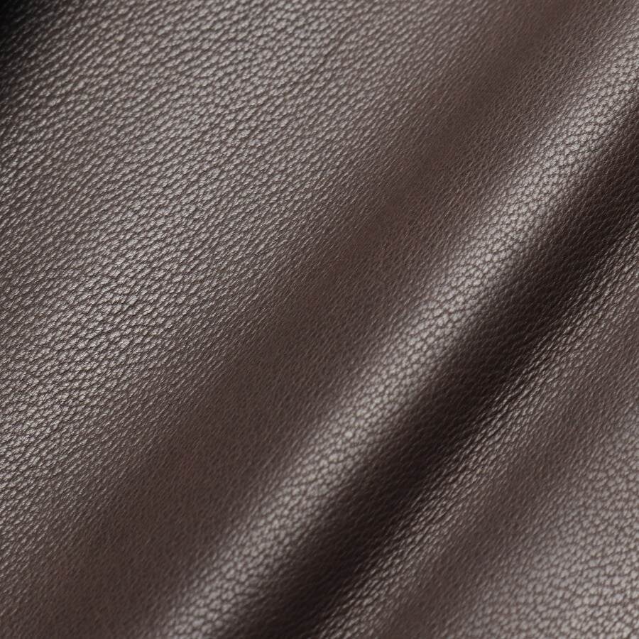 Image 4 of Leather Jacket 50 Brown in color Brown | Vite EnVogue